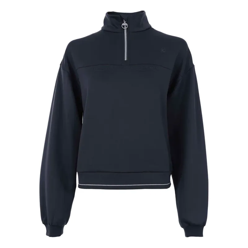 Cavallo Eiske Ladies 1/4 Zip Sweatshirt - Dark Blue